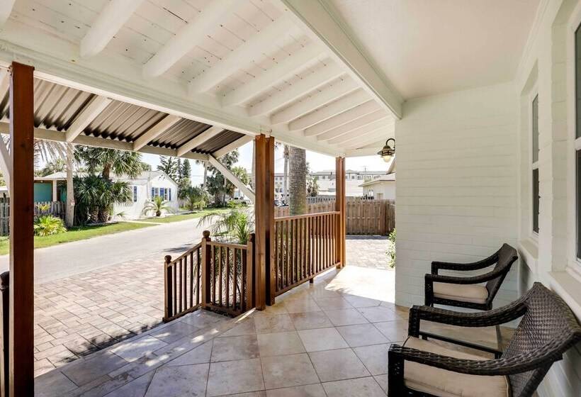 St Augustine Cottage W/ Fire Pit   Walk To Pier!