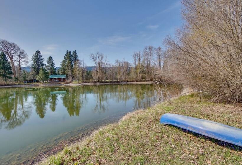 Cozy Cle Elum Cabin W/ 3 Acres & Stocked Pond