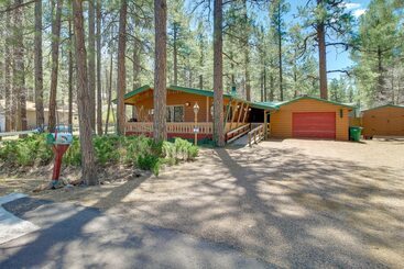 Dog Friendly Show Low Retreat W/ Fire Pit & Grill!