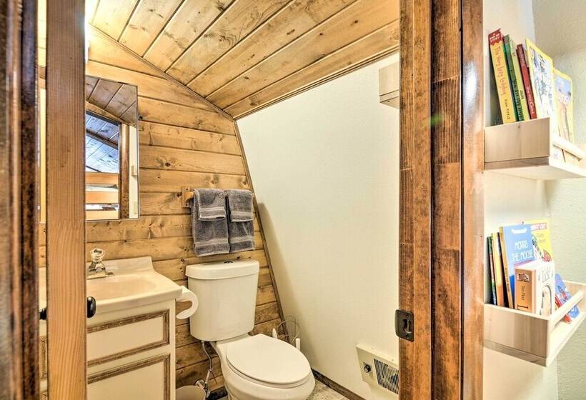 Unique Forest Cabin With Deck: Ski, Hike, Fish!