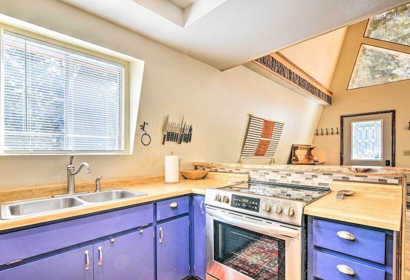 Unique Forest Cabin With Deck: Ski, Hike, Fish!