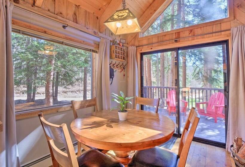 Alma  Cloud 9 Cabin  W/ Fireplace & Wooded Views!