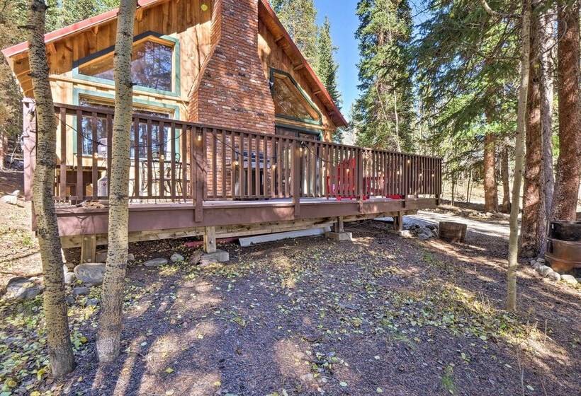 Alma  Cloud 9 Cabin  W/ Fireplace & Wooded Views!