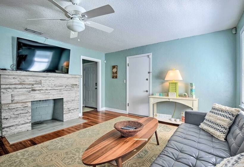 Modern Seaview House   200 Yards To Daytona Beach!