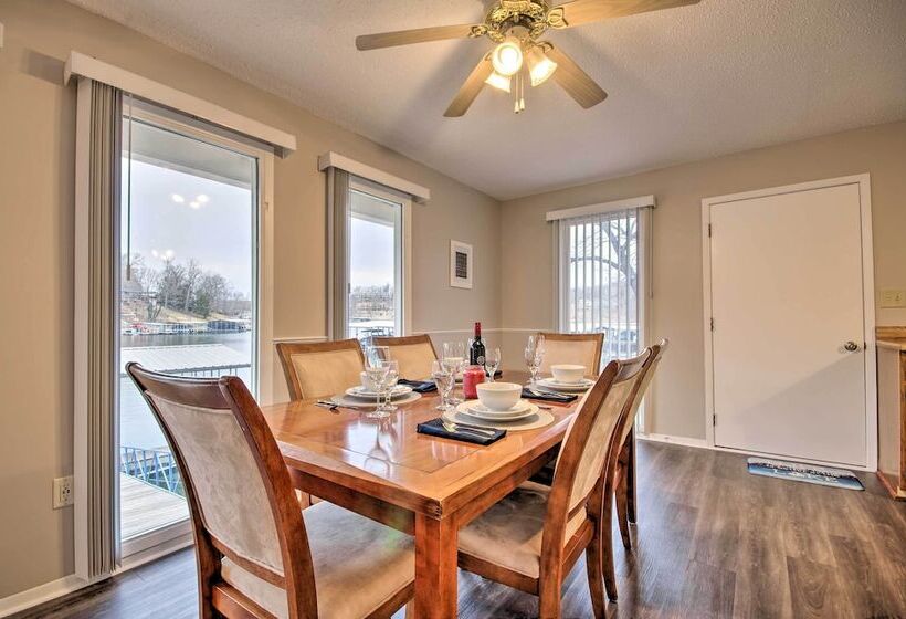 Dock + Lake Ozark Access: Pet Friendly Retreat