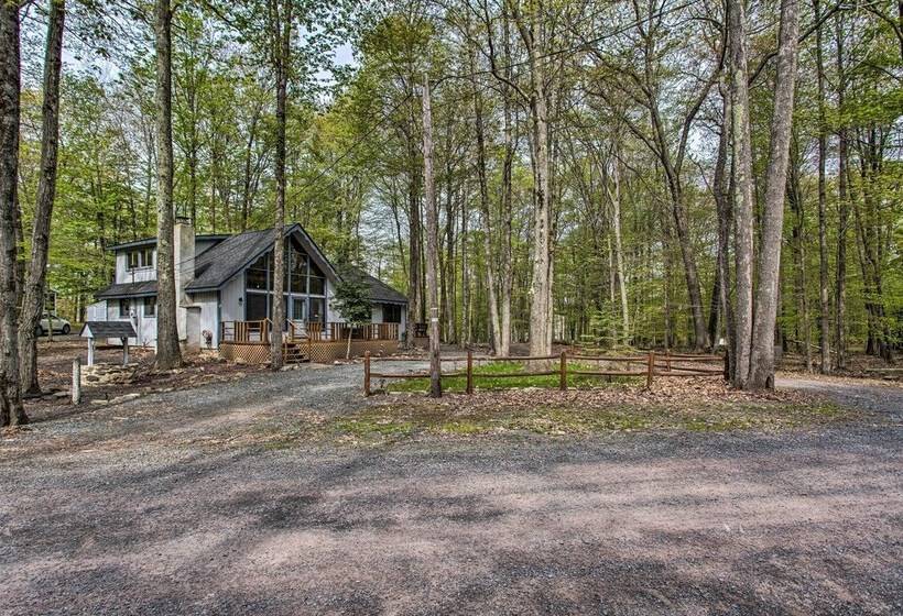 Pocono Paradise W/ Game Room: Walk To Locust Lake!