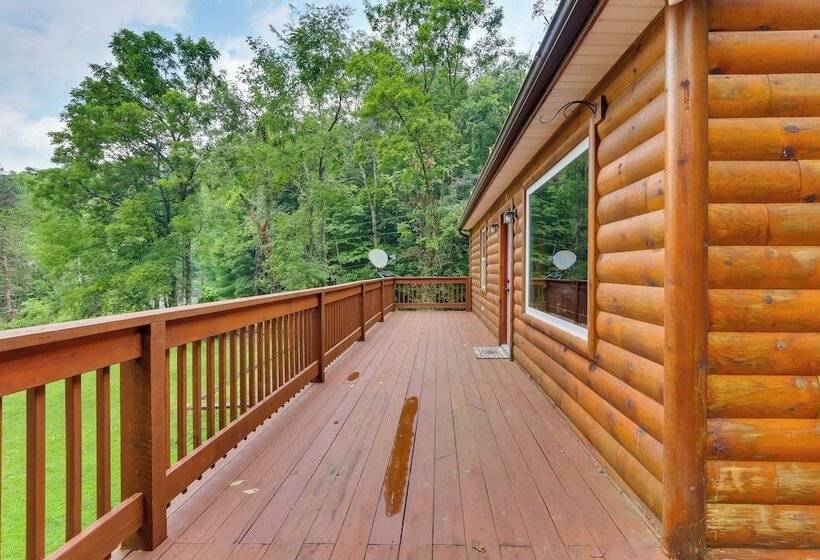 Rustic Cabin W/ Hot Tub   7 Miles To Hocking Hills