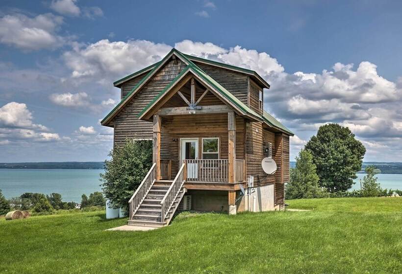 Cozy Cayuga Lake Cabin W/ Views < 1 Mi To Wineries