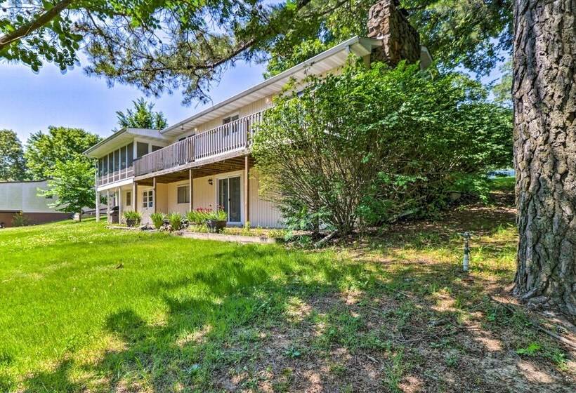 Lake House In Horseshoe Bend Near Ozark Forest!