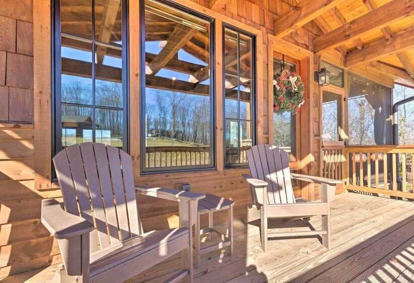 Modern Cabin W/ Deck, Grill & Chinquapin Amenities
