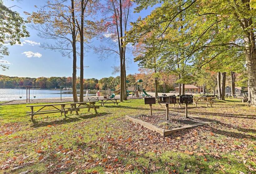 Walk To Locust Lake: Poconos Vacation Home!