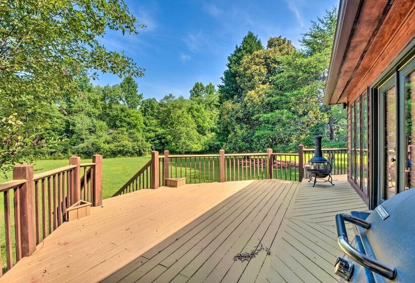 Waterfront Hayesville Home W/ Kayaks & River Views