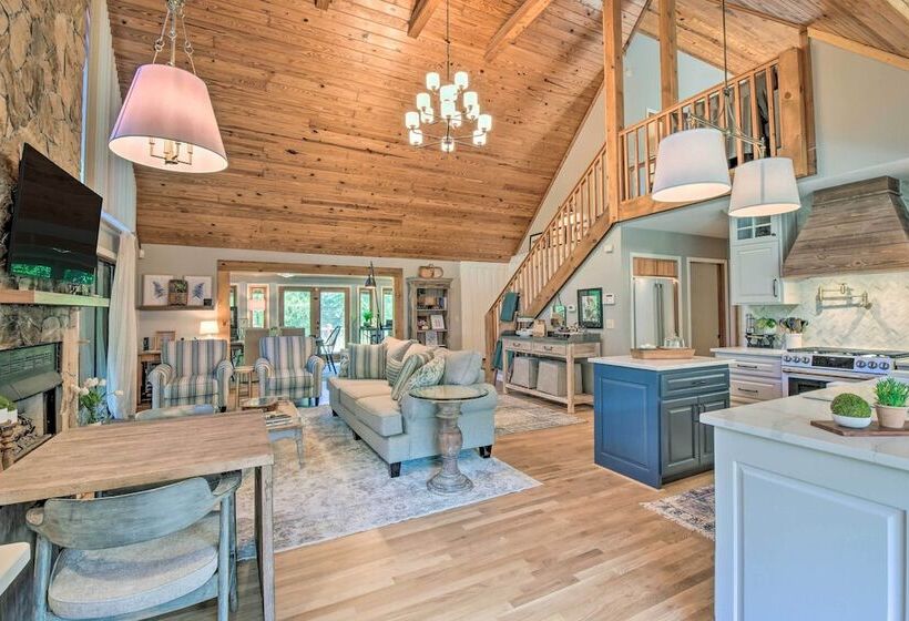 Waterfront Hayesville Home W/ Kayaks & River Views