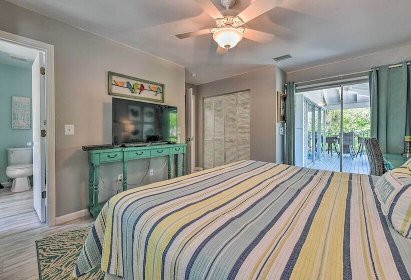 Canalfront Anna Maria Cottage W/ Pool & Hot Tub!