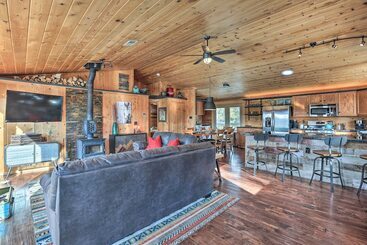Cozy St. Mary S Escape: Mtn Views, Hot Tub & Sauna