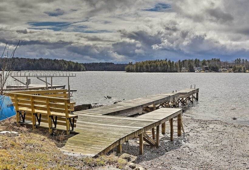 East Otis Reservoir Cabin W/ Porch   Walk To Lake!