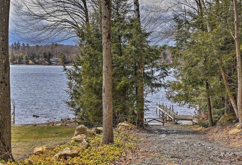 East Otis Reservoir Cabin W/ Porch   Walk To Lake!