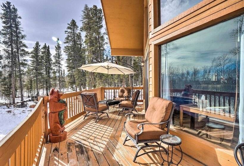 22str 00047 Fairplay Cabin W/ Deck On 3 Acres!