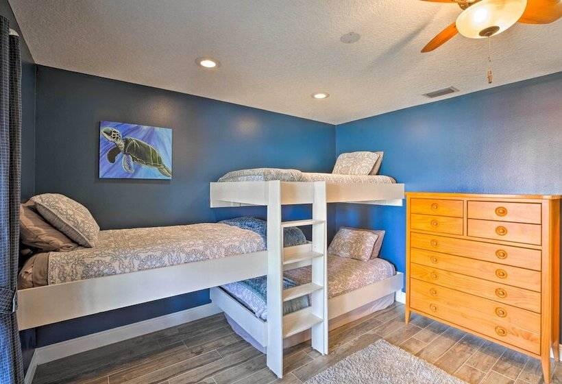 Waterfront Lake Placid Home W/dock & Fire Pit