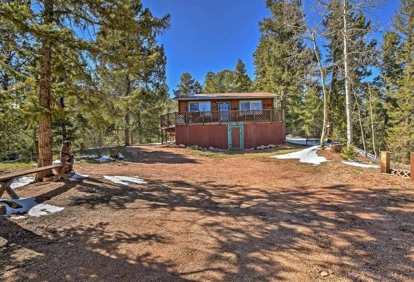 Cabin W/ Mtn Views 5 Mi To Mueller State Park!