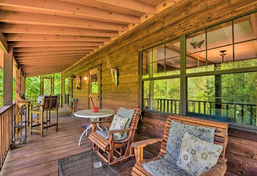 Enchanting Cabin W/ Mother In Law Suite: Mtn Views