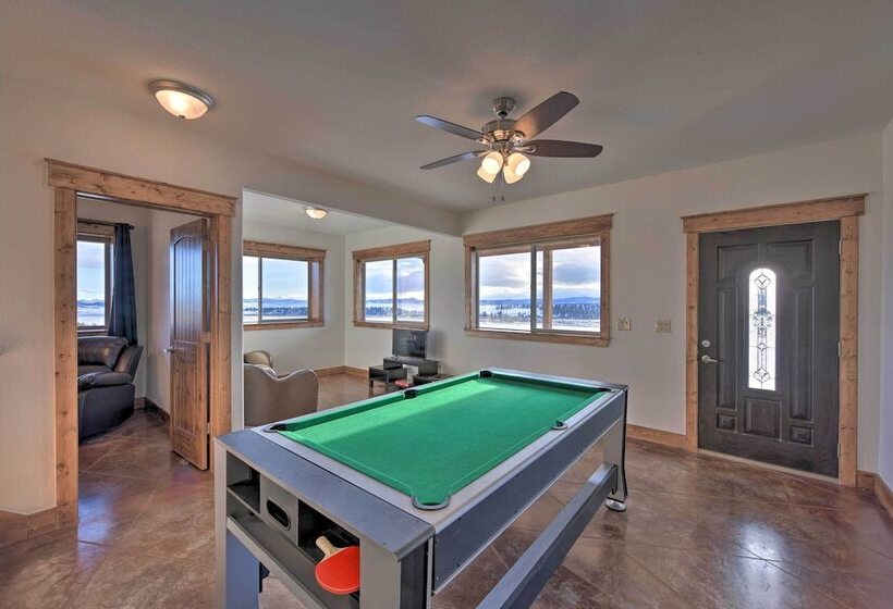 Fairplay Cabin W/ Pool Table, Deck & Mountain View