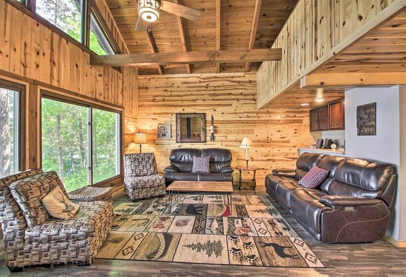 Loon Lake Lodge  W/ Dock, Sauna & Hot Tub!