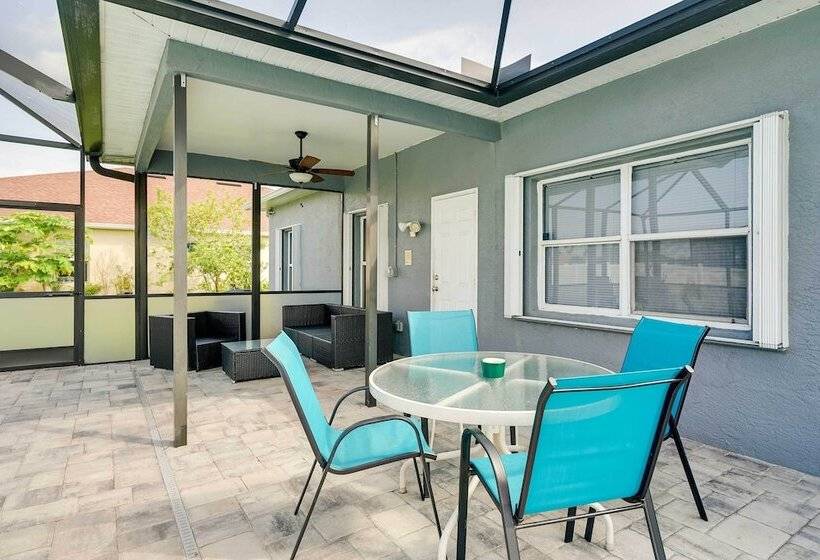 Modern Home W/ Patio & Grill In Cape Coral!