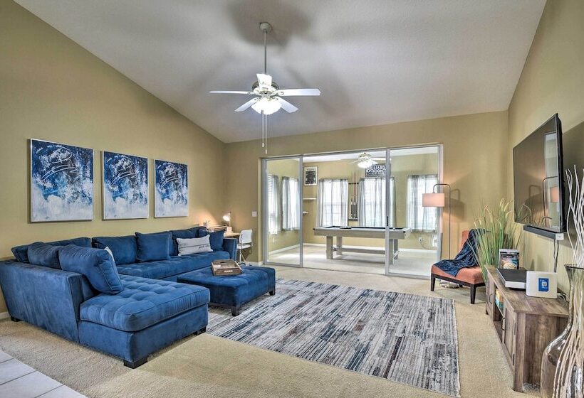 Pet Friendly Palm Coast Home W/ Pool Table & Patio