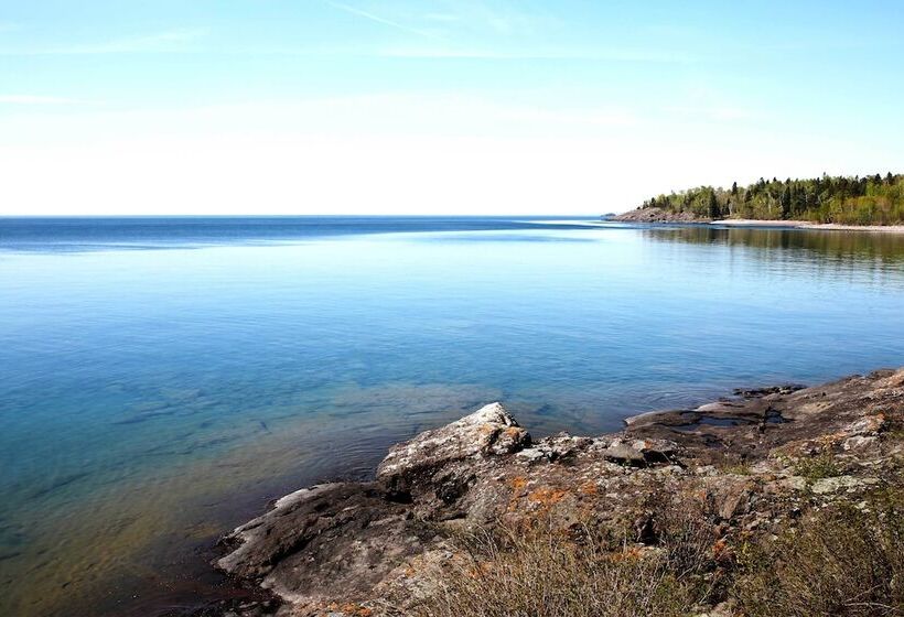 Reflections  Cabin On Lake Superior   Near Lutsen