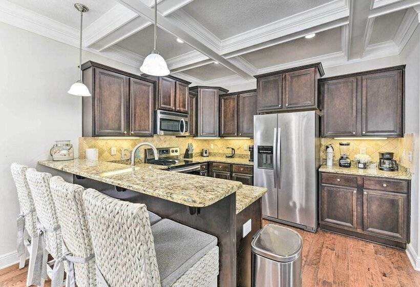 Half Mi To Inlet Beach: Home W/ Grill & Fire Pit