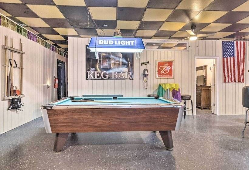 The Float Yard  Pensacola Home W/ Pool Table