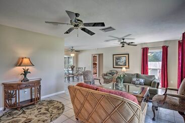 Waterfront Marco Island Home W/ Heated Pool & Dock