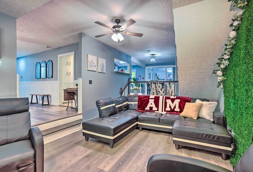 Aggie Game Day Retreat ~ 1 Mi To Texas A&m!