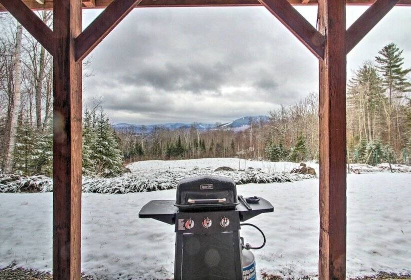 Architect Designed Franconia Home: Hot Tub & Views