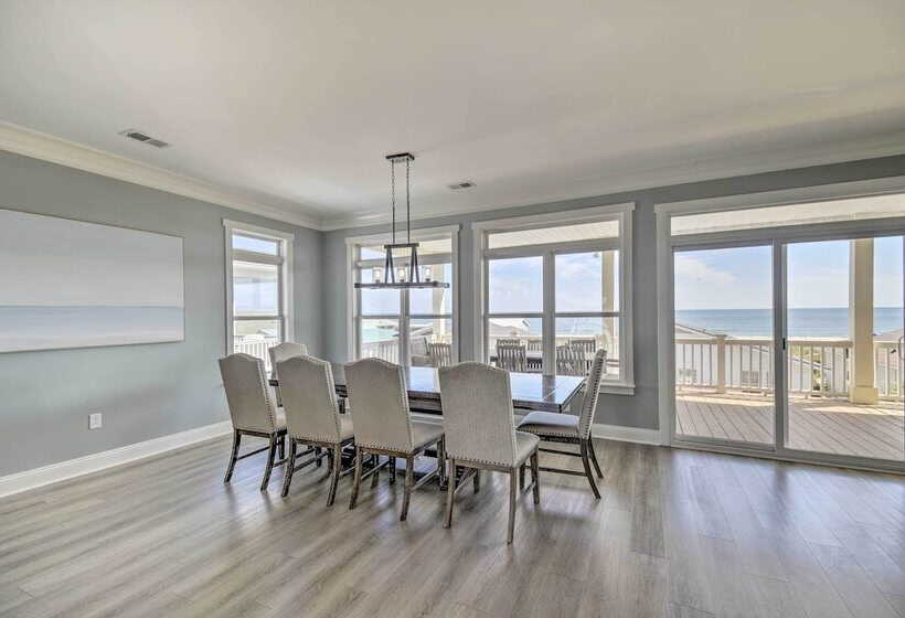 Coastal Retreat W/ Double Deck & Ocean Views!