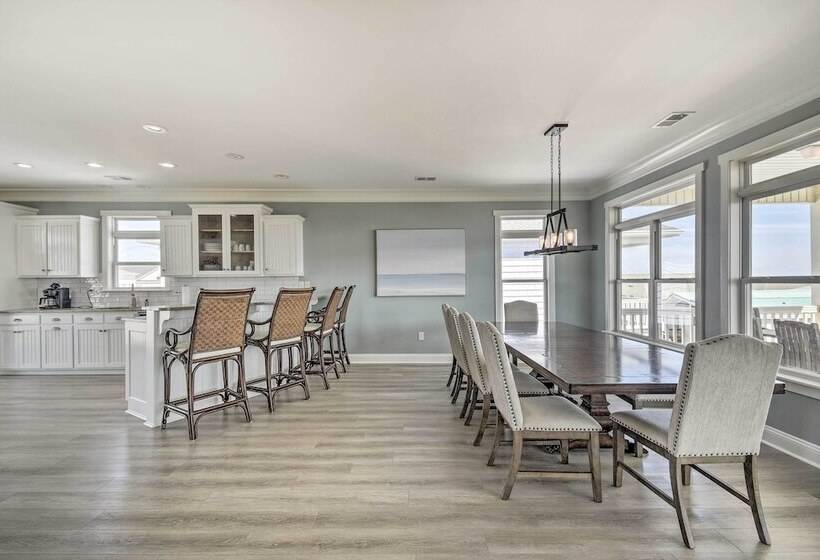 Coastal Retreat W/ Double Deck & Ocean Views!