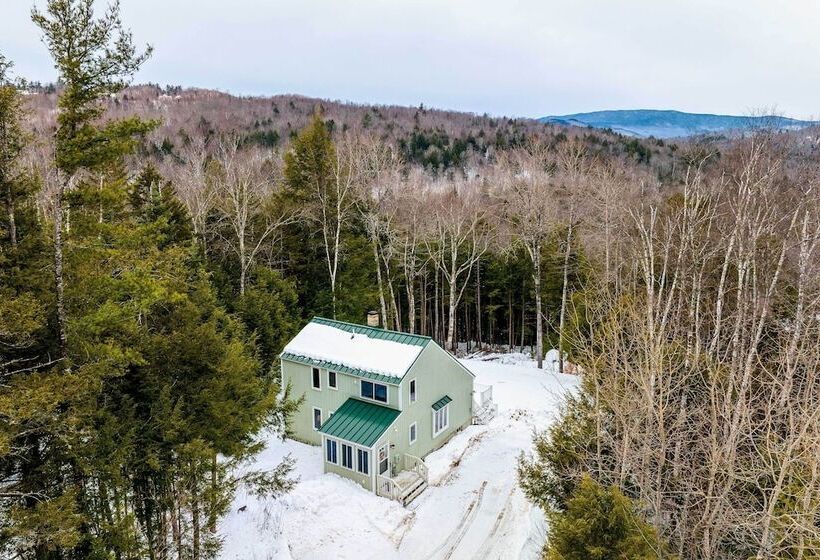 Mountain View House In Campton Close To Skiing!