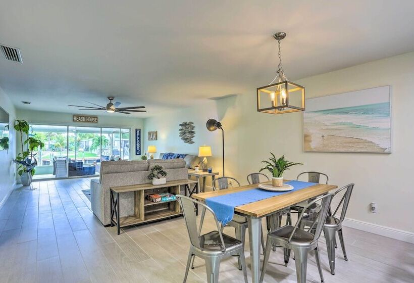 Ocean Access Jensen Beach Home: Dock & Lanai!