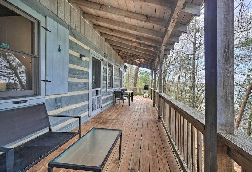 Lakefront Cabin W/ Boat Dock & Sunset Views!