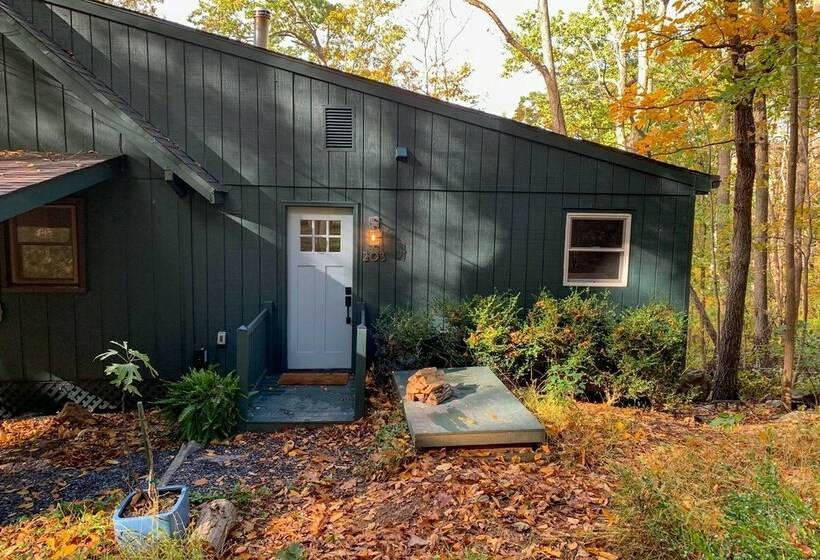 Mid Century Modern Cabin: Mountain & Natural Views