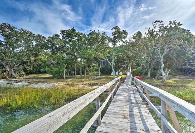 Reel Blessed  Topsail Beach Home W/ Private Dock!