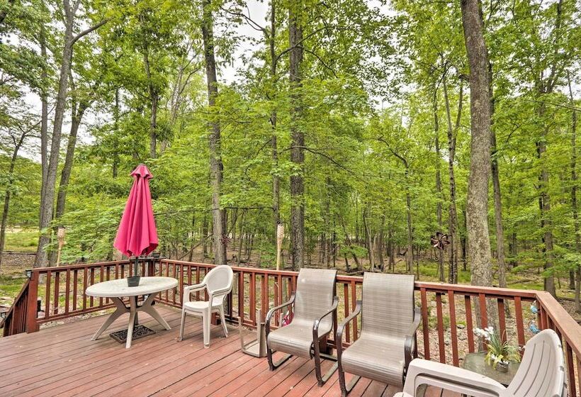 Relaxing Eagle Rock Resort Home   1 Block To Lake!