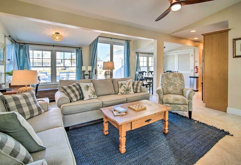 Waterfront Beach Haven West Home W/ Boat Dock