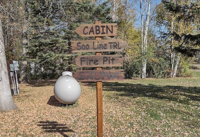 Wooded Mcgrath Home W/ Sauna Near Soo Line Trail!