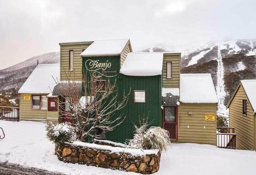 هتل Banjo 5 Two Bedroom And Loft With Alpine Views And Fireplace