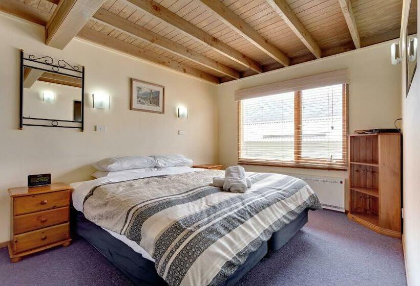 هتل Banjo 5 Two Bedroom And Loft With Alpine Views And Fireplace