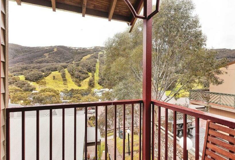 هتل Banjo 5 Two Bedroom And Loft With Alpine Views And Fireplace