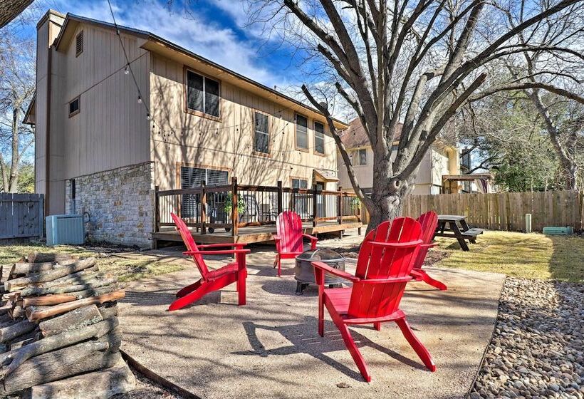 Austin Abode W/ Deck & Grill   15 Mi To Dtwn!