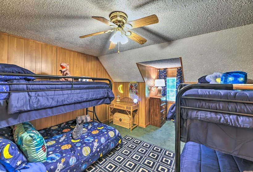 Beautiful Lakefront Retreat W/ Dock & Grill!